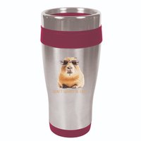 DonT Worry Be Capy Capybara 16oz Travel Tumbler
