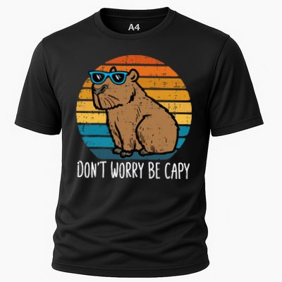 Dont Worry Be Capy Capybara Performance Shirt