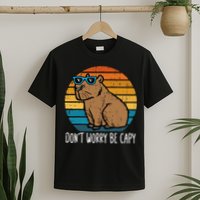 Dont Worry Be Capy Capybara T-Shirt