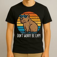 Dont Worry Be Capy Capybara T-Shirt