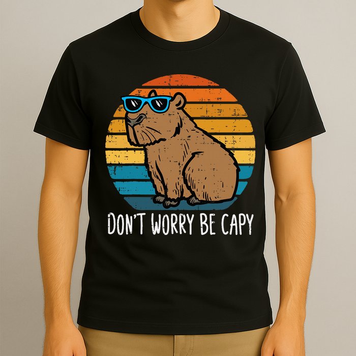 Dont Worry Be Capy Capybara T-Shirt