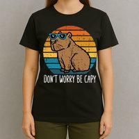 Dont Worry Be Capy Capybara T-Shirt