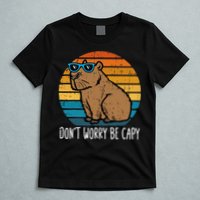 Dont Worry Be Capy Capybara T-Shirt