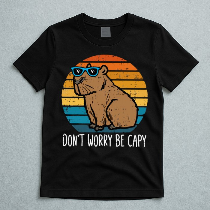 Dont Worry Be Capy Capybara T-Shirt
