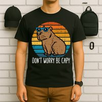 Dont Worry Be Capy Capybara T-Shirt