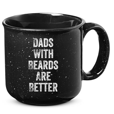 Dads With Beards Are Better Beard Gift For Dads With Beards Great Gift 15oz Campfire Ceramic Mug
