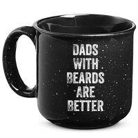 Dads With Beards Are Better Beard Gift For Dads With Beards Great Gift 15oz Campfire Ceramic Mug