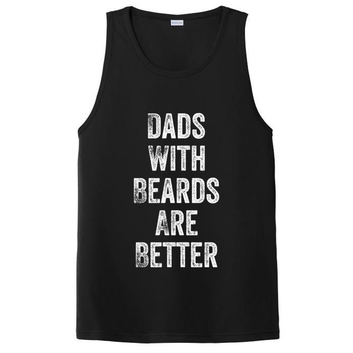 Dads With Beards Are Better Beard Gift For Dads With Beards Great Gift PosiCharge Competitor Tank