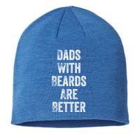 Dads With Beards Are Better Beard Gift For Dads With Beards Great Gift Sustainable Beanie