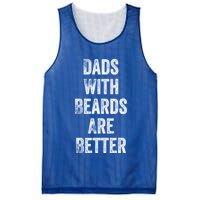 Dads With Beards Are Better Beard Gift For Dads With Beards Great Gift Mesh Reversible Basketball Jersey Tank