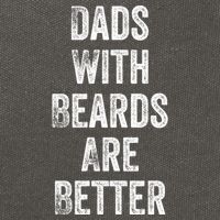 Dads With Beards Are Better Beard Gift For Dads With Beards Great Gift Cotton Canvas Backpack