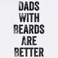 Dads With Beards Are Better Beard Gift For Dads With Beards Great Gift Garment-Dyed Sweatshirt
