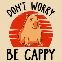 Dont Worry Be Cappy Capybara Animal Lover Funny Bag