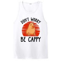 Dont Worry Be Cappy Capybara Animal Lover Funny PosiCharge Competitor Tank