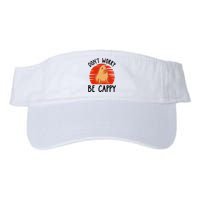 Dont Worry Be Cappy Capybara Animal Lover Funny Visor