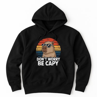 Dont Worry Be Capy Hoodie