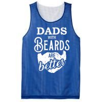 Dads With Beards Are Better Great Gift Mesh Reversible Basketball Jersey Tank