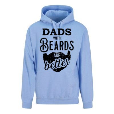 Dads With Beards Are Better Great Gift Unisex Surf Hoodie