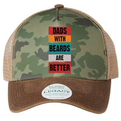 Dads With Beards Are Better Gift Legacy Tie Dye Trucker Hat