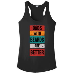 Dads With Beards Are Better Gift Ladies PosiCharge Competitor Racerback Tank