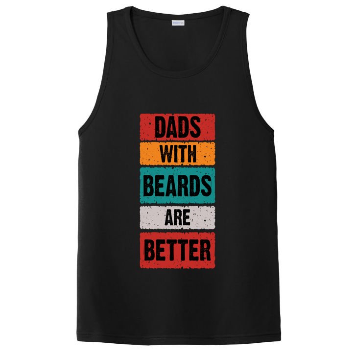 Dads With Beards Are Better Gift PosiCharge Competitor Tank