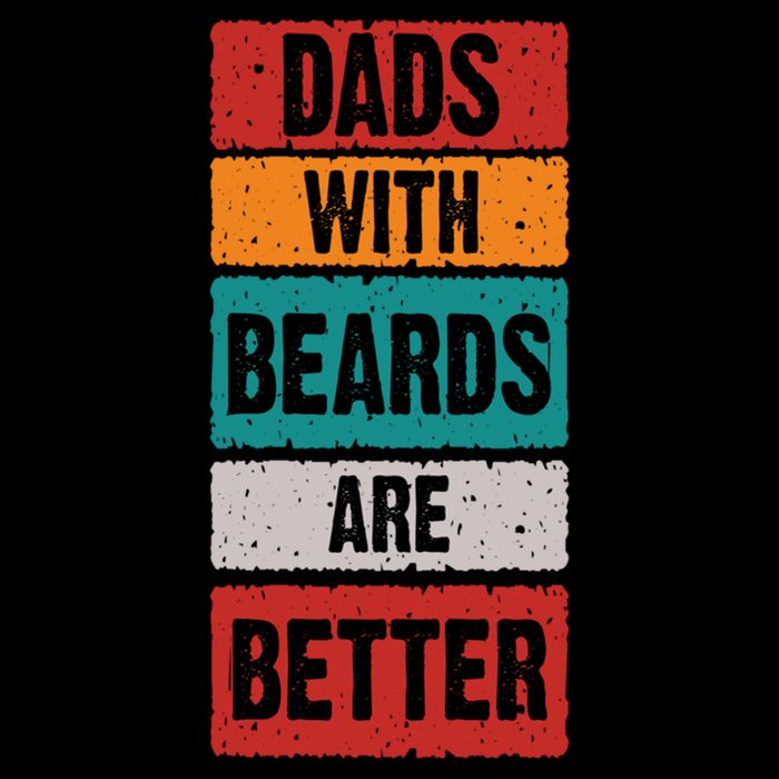 Dads With Beards Are Better Gift Cropped Pullover Crew