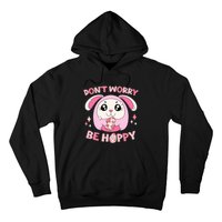 Don't Worry Be Hoppy Squishmallow Cute Bunny Easter Day Costume Gift Idea Hoodie