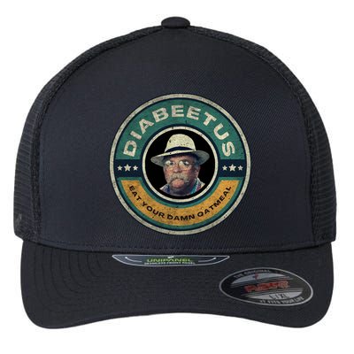 Diabeetus Wilford Brimley Copy Flexfit Unipanel Trucker Cap