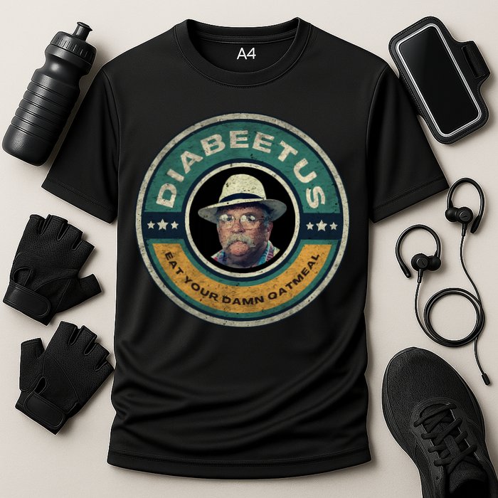 Diabeetus Wilford Brimley Copy Cooling Performance Crew T-Shirt