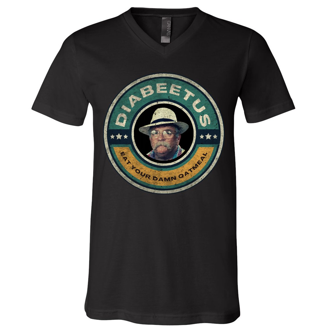 Diabeetus Wilford Brimley Copy V-Neck T-Shirt