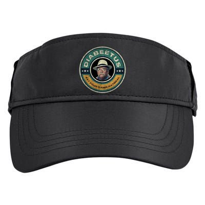 Diabeetus Wilford Brimley Copy Adult Drive Performance Visor