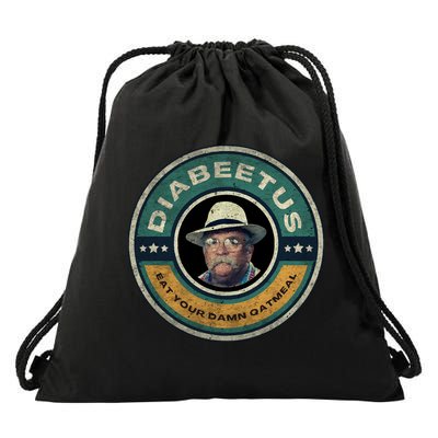Diabeetus Wilford Brimley Copy Drawstring Bag