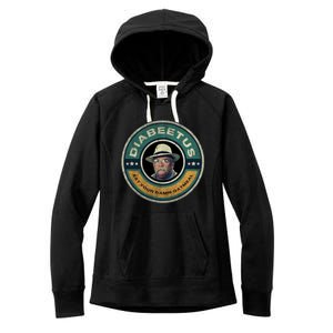 Diabeetus Wilford Brimley Copy Women's Fleece Hoodie