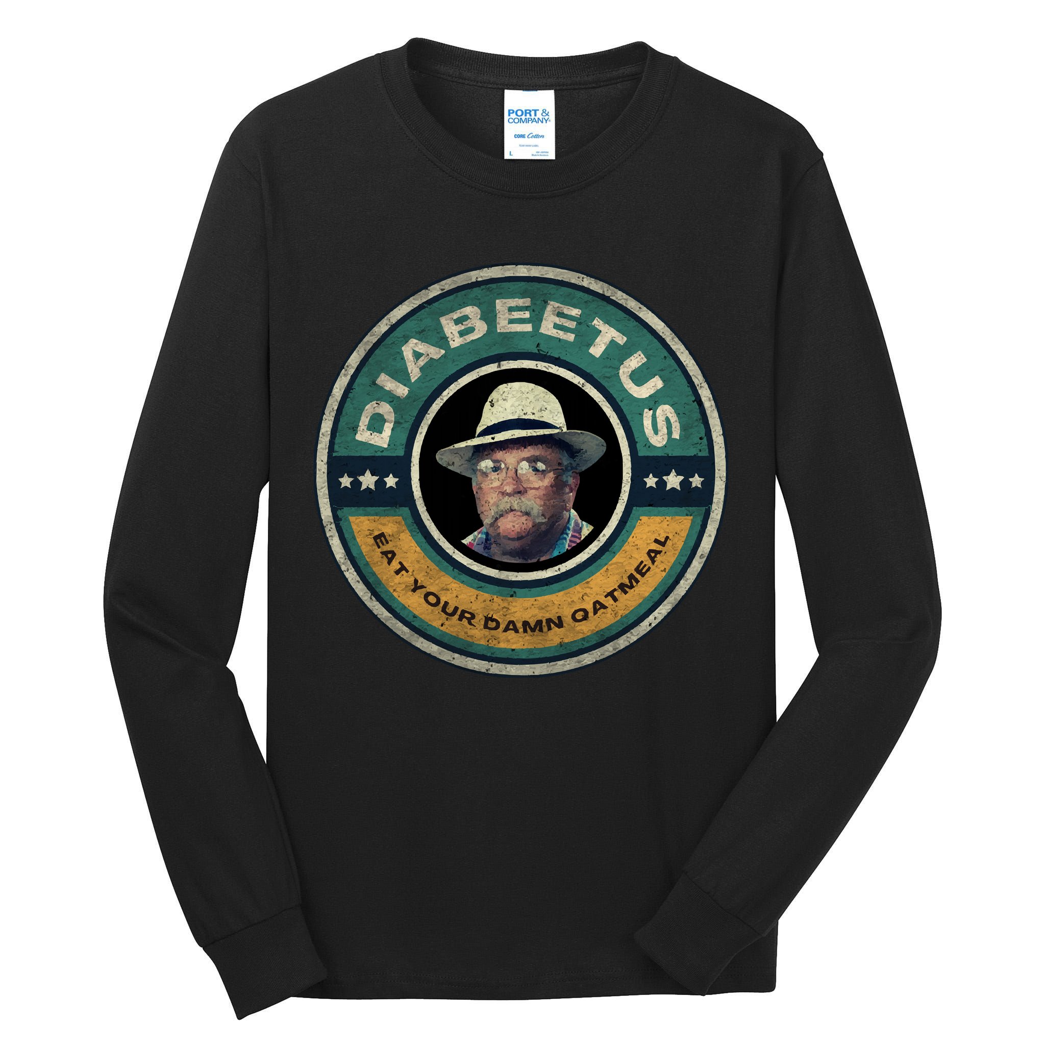 Diabeetus Wilford Brimley Copy Tall Long Sleeve T-Shirt