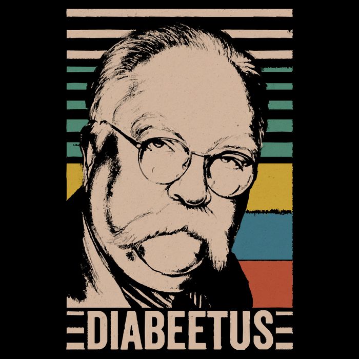 Diabeetus Wilford Brimley Vintage Style Design Backpack