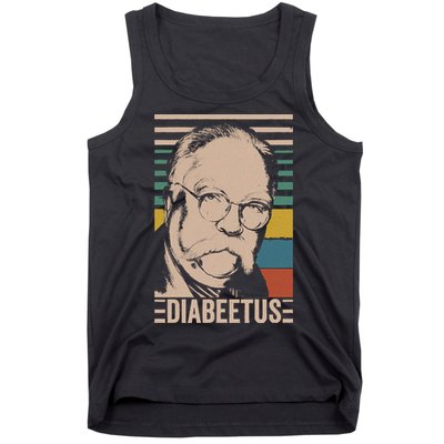 Diabeetus Wilford Brimley Vintage Style Design Tank Top