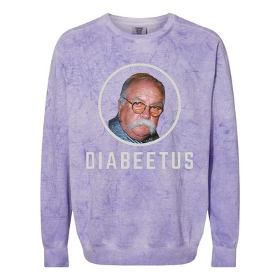 Diabeetus Wilford Brimley Colorblast Crewneck Sweatshirt