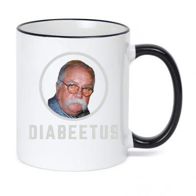 Diabeetus Wilford Brimley 11oz Black Color Changing Mug