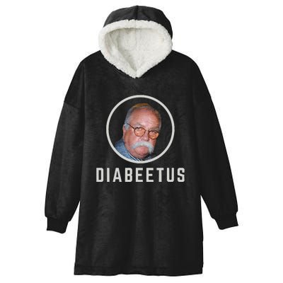 Diabeetus Wilford Brimley Hooded Wearable Blanket