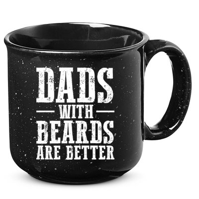 Dads With Beards Are Better Gift 15oz Campfire Ceramic Mug