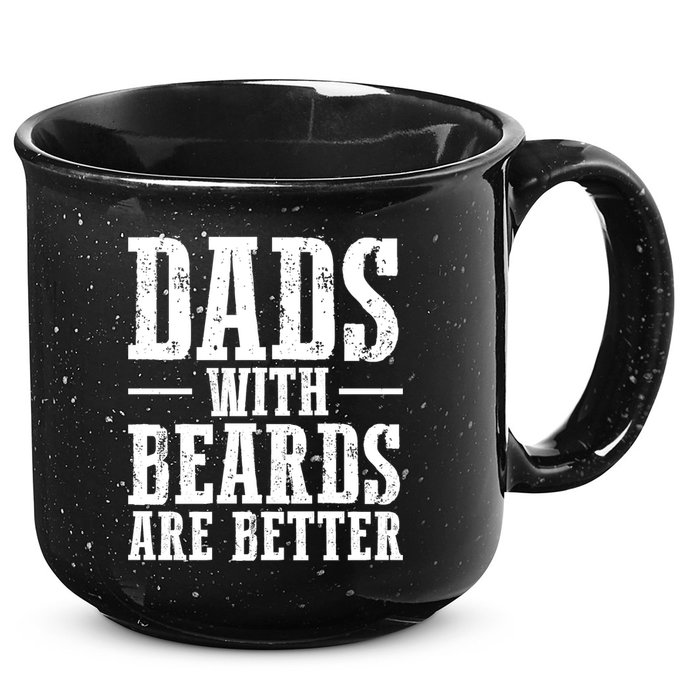 Dads With Beards Are Better Gift 15oz Campfire Ceramic Mug