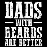 Dads With Beards Are Better Gift Drawstring Bag