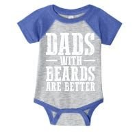 Dads With Beards Are Better Gift Infant Baby Jersey Bodysuit