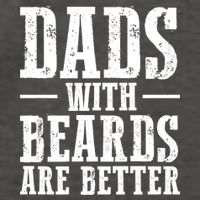 Dads With Beards Are Better Gift Vector Backpack