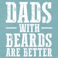 Dads With Beards Are Better Gift Sueded Cloud Jersey T-Shirt