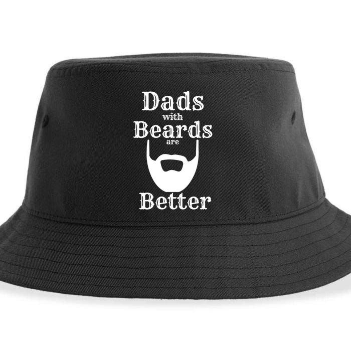 Dads With Beards Are Better Gift For Dads With Beards Gift Sustainable Bucket Hat