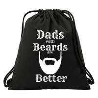 Dads With Beards Are Better Gift For Dads With Beards Gift Drawstring Bag