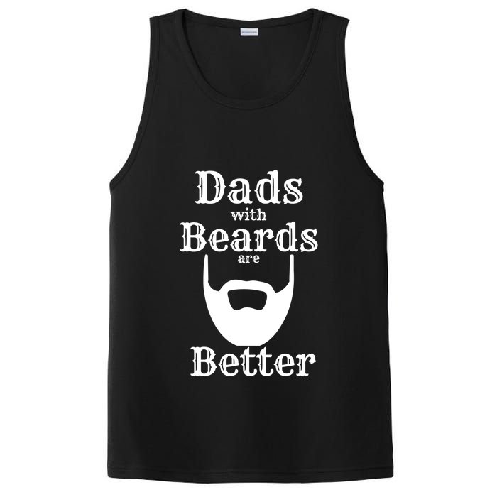Dads With Beards Are Better Gift For Dads With Beards Gift PosiCharge Competitor Tank