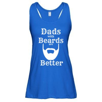Dads With Beards Are Better Gift For Dads With Beards Gift Ladies Essential Flowy Tank