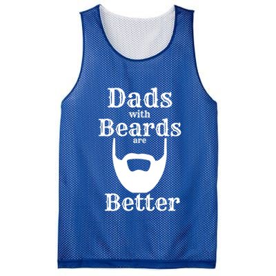 Dads With Beards Are Better Gift For Dads With Beards Gift Mesh Reversible Basketball Jersey Tank